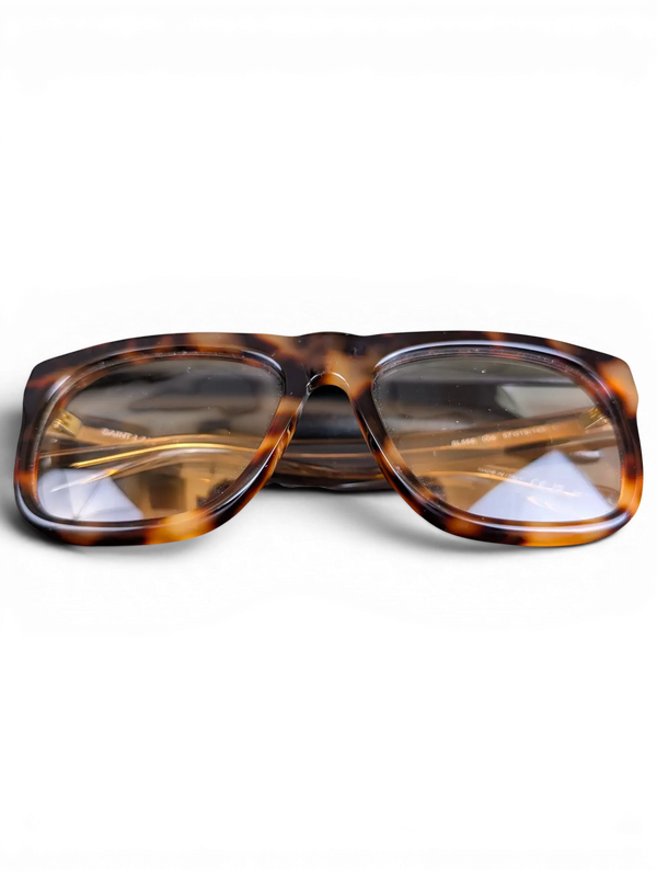 JAKE & IPI Saint Laurent SL558 sunglasses with a classic tortoiseshell acetate frame and tinted lenses