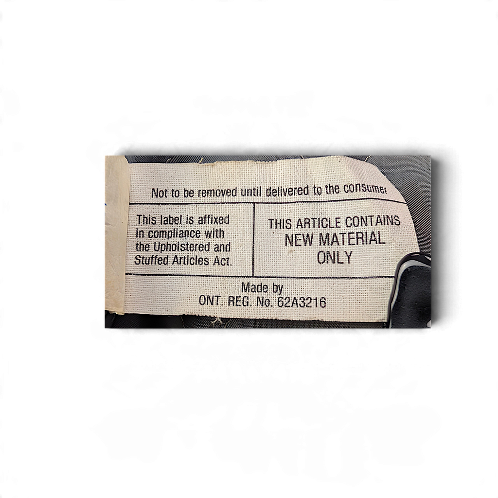 New Dimension Grey Genuine Leather Cafe Racer Jacket – 42 – material label.