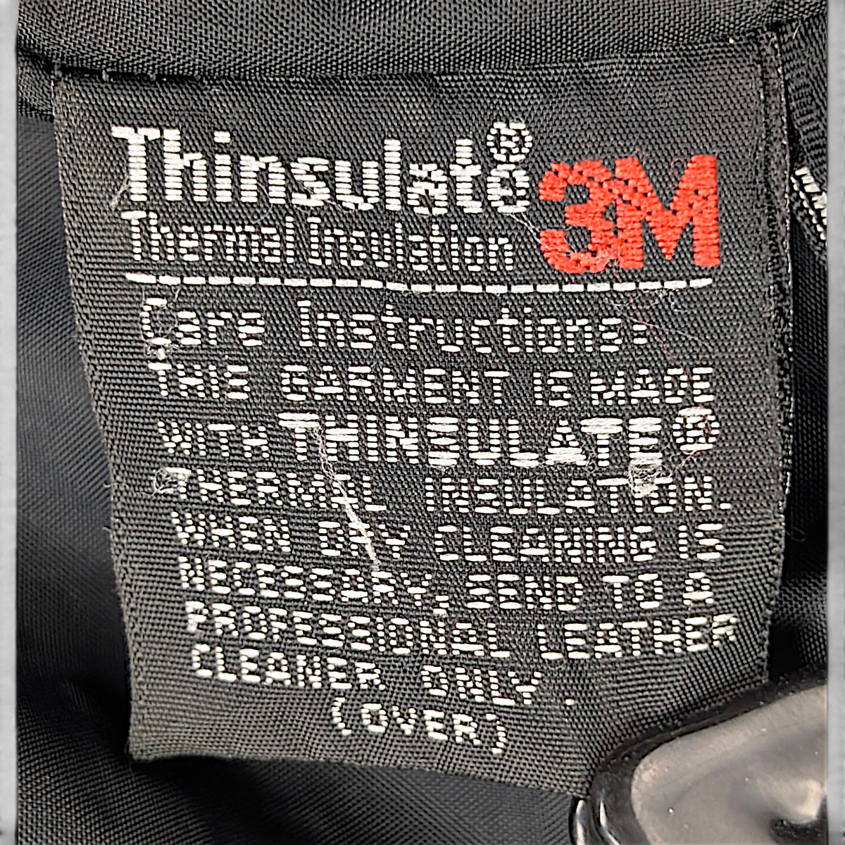 Pelle Studio Black Genuine Leather Thinsulate 3/4-Sleeve Coat – L – detail view 4.