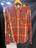 EDC Brand western checked shirt
