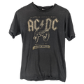 AC/DC For Those About to Rock Distressed Charcoal T-Shirt – front view