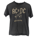 AC/DC For Those About to Rock Distressed Charcoal T-Shirt – front view
