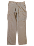 JAKE & IPI Carrera Cargo Pants in khaki cotton with multiple pockets and button closure. Size IT 46.