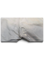JAKE & IPI Cower dark green cargo pants showing close-up detail of the fabric texture and stitching