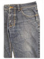 JAKE & IPI Diesel Larkee men's blue denim jeans W34 L30 with button fly and contrast stitching.