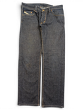JAKE & IPI Diesel Larkee dark wash denim jeans, size W36 L34, with classic five-pocket styling and a zip fly.