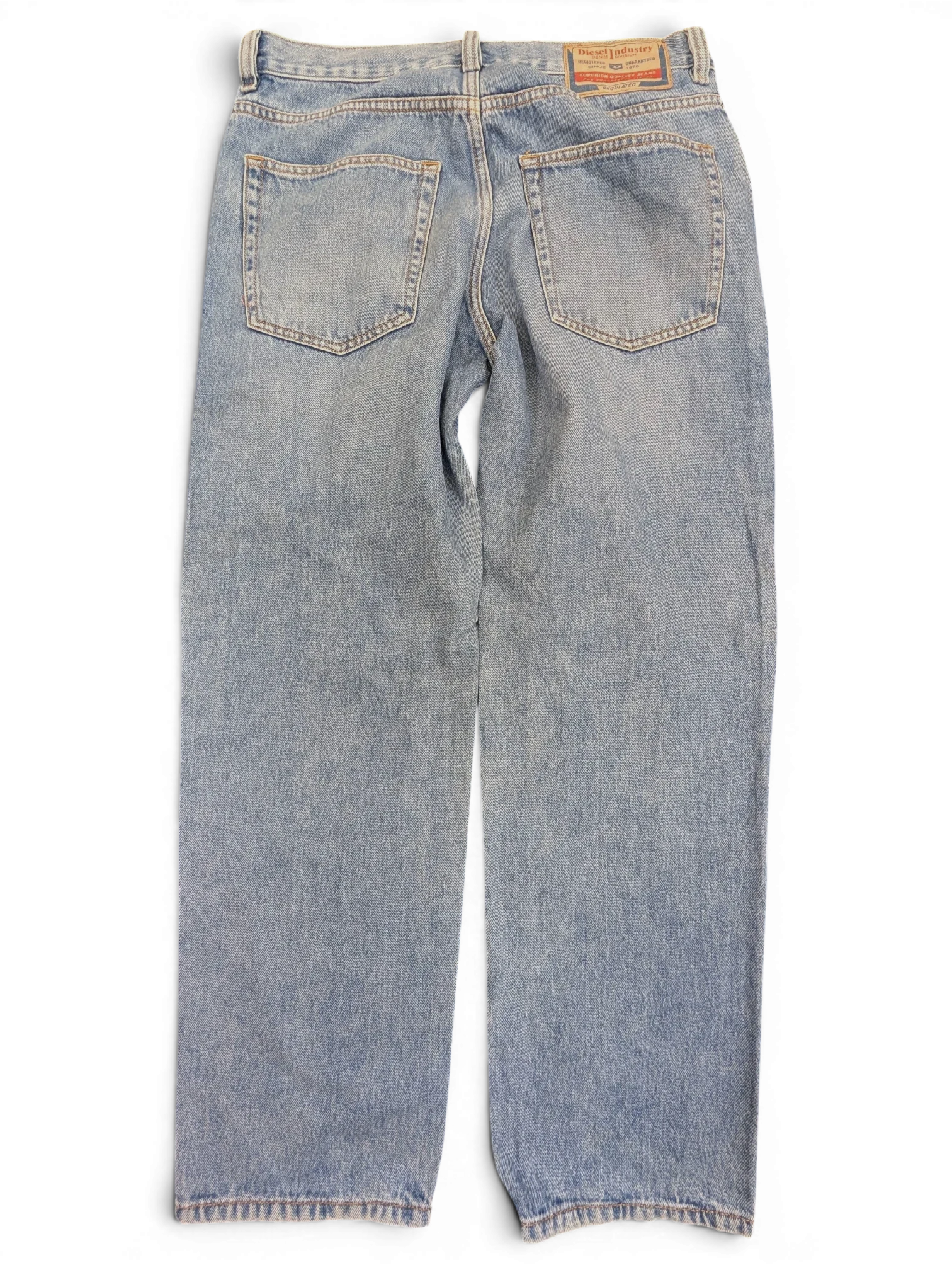 JAKE & IPI Diesel Library 2010 jeans, light wash denim, 5-pocket style, W30 L30