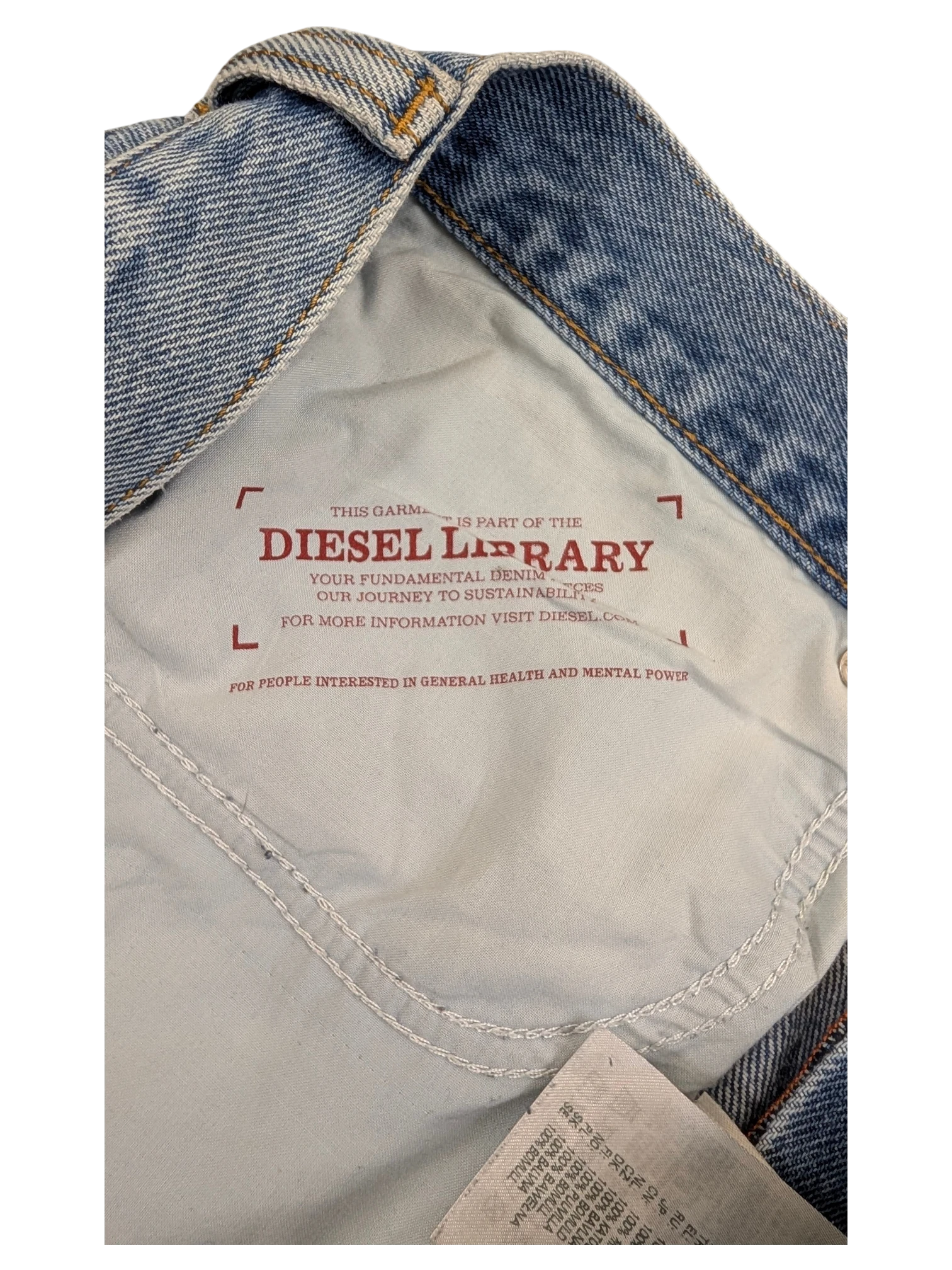 JAKE & IPI Diesel Library 2010 5 pocket jeans in light wash denim, W30 L30.