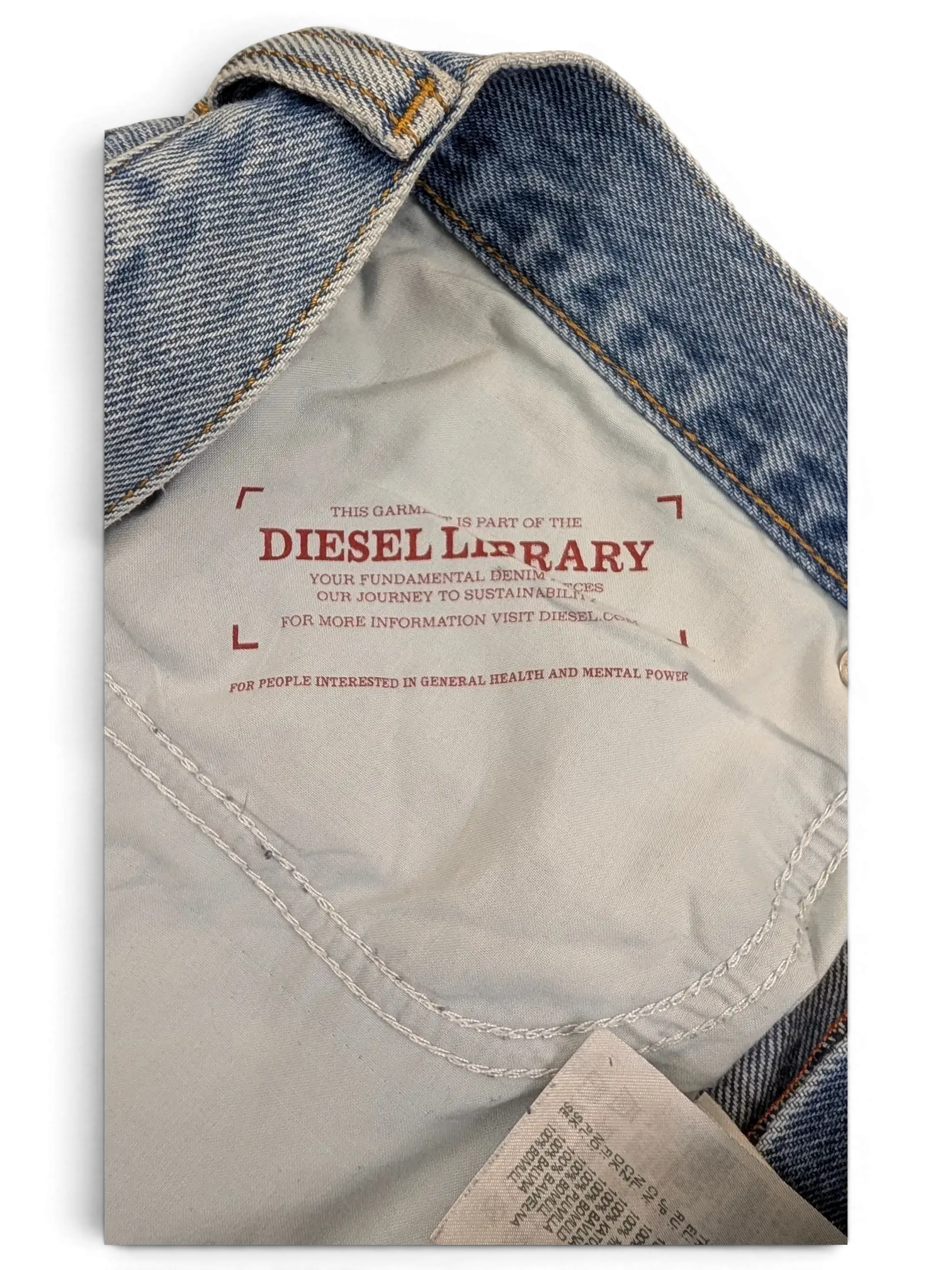 JAKE & IPI Diesel Library 2010 5 pocket jeans in light wash denim, W30 L30.