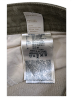JAKE & IPI Diesel Thavar W34 L32 khaki cotton denim jeans with care instructions label.