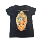 JAKE & IPI black cotton t-shirt featuring a Janelle Monáe The ArchAndroid graphic print