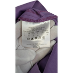 JAKE & IPI Versus Versace violetti puuvillasekoitteinen istuva mekko vetoketjuolkaimilla, IT 42