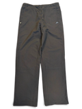 JAKE & IPI pre-owned adidas dark grey track pants with a tapered fit and small logo detail.