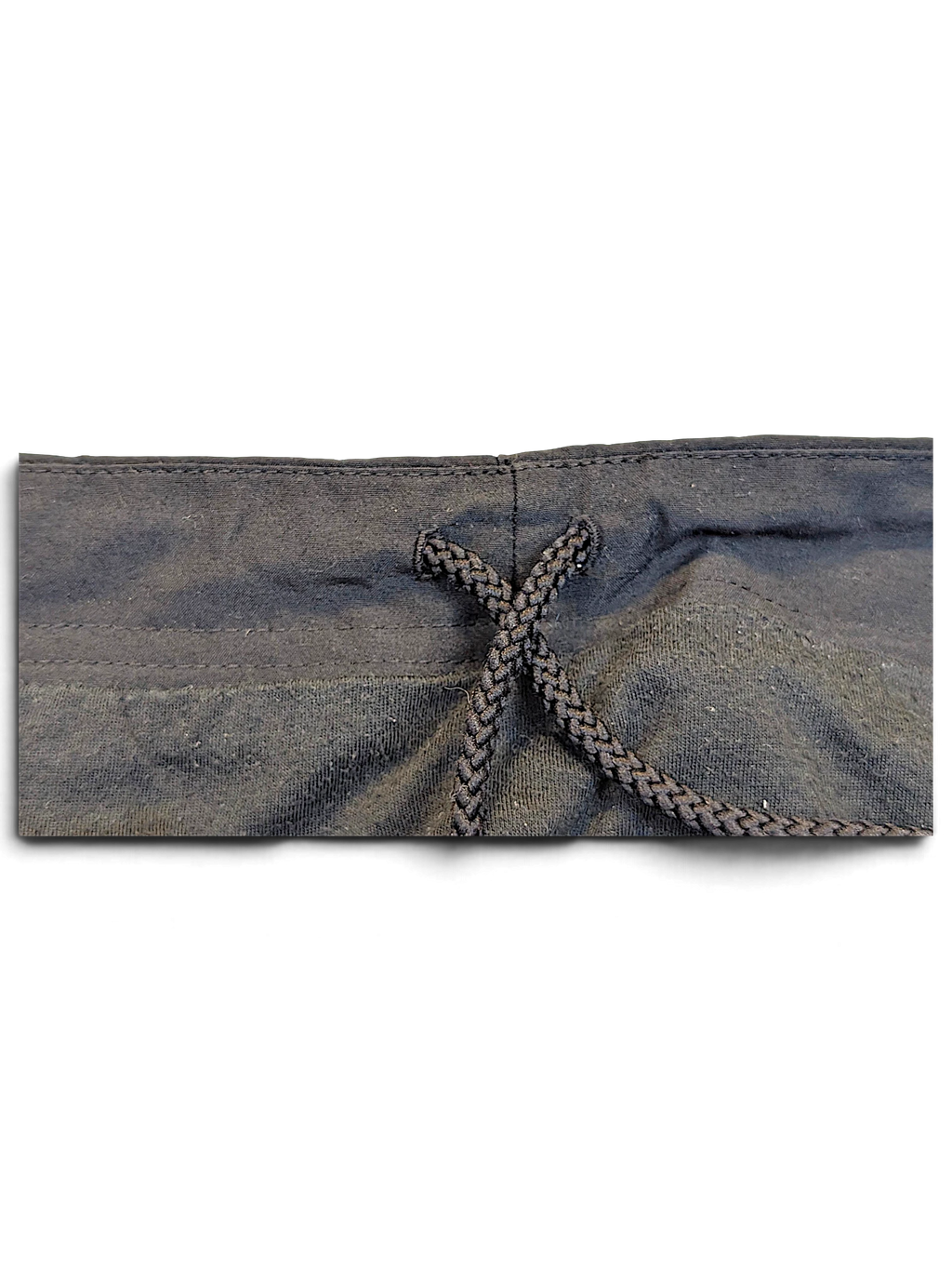 JAKE & IPI adidas dark grey track pants featuring a braided drawstring waistband detail