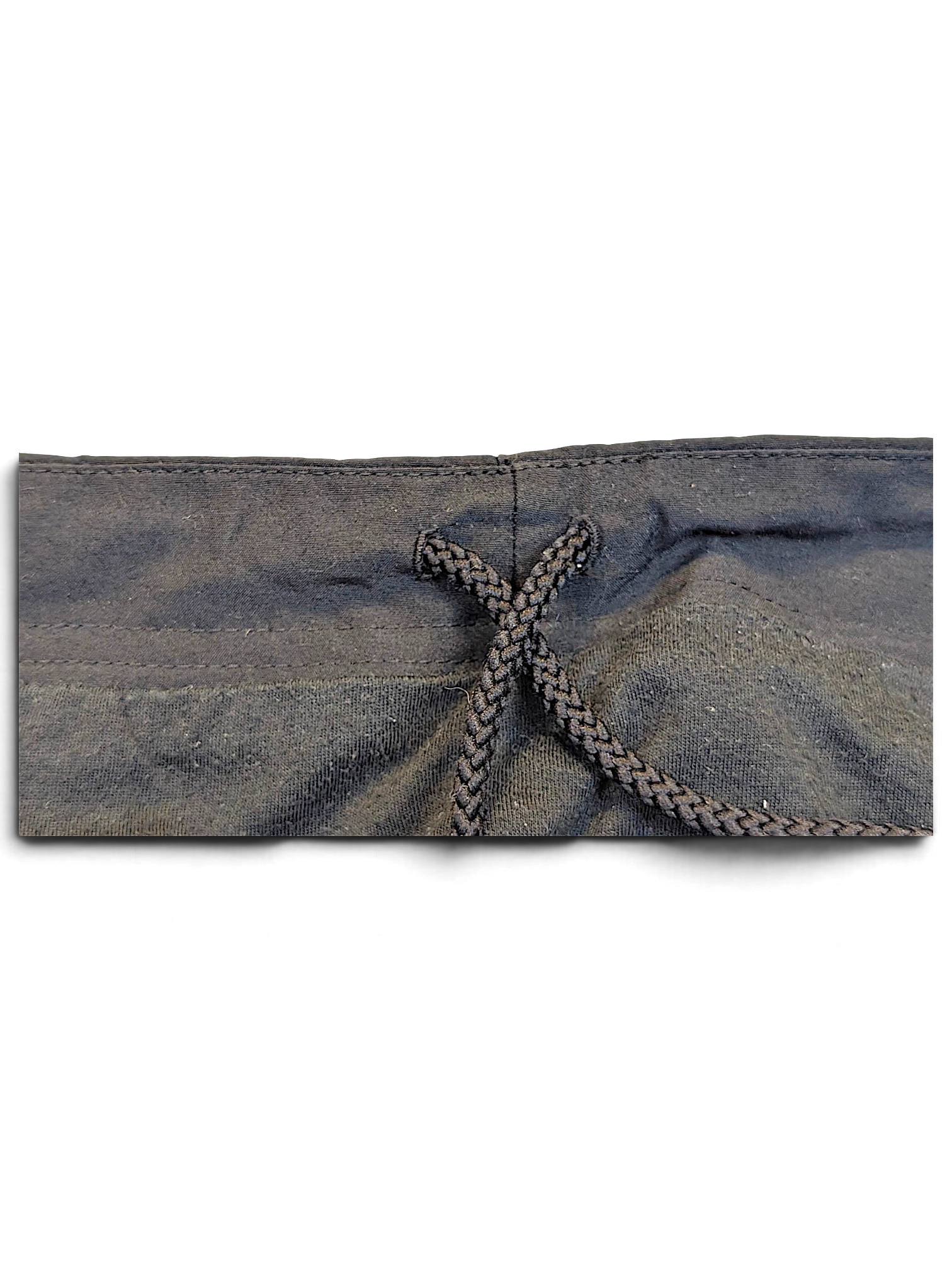 JAKE & IPI adidas dark grey track pants featuring a braided drawstring waistband detail