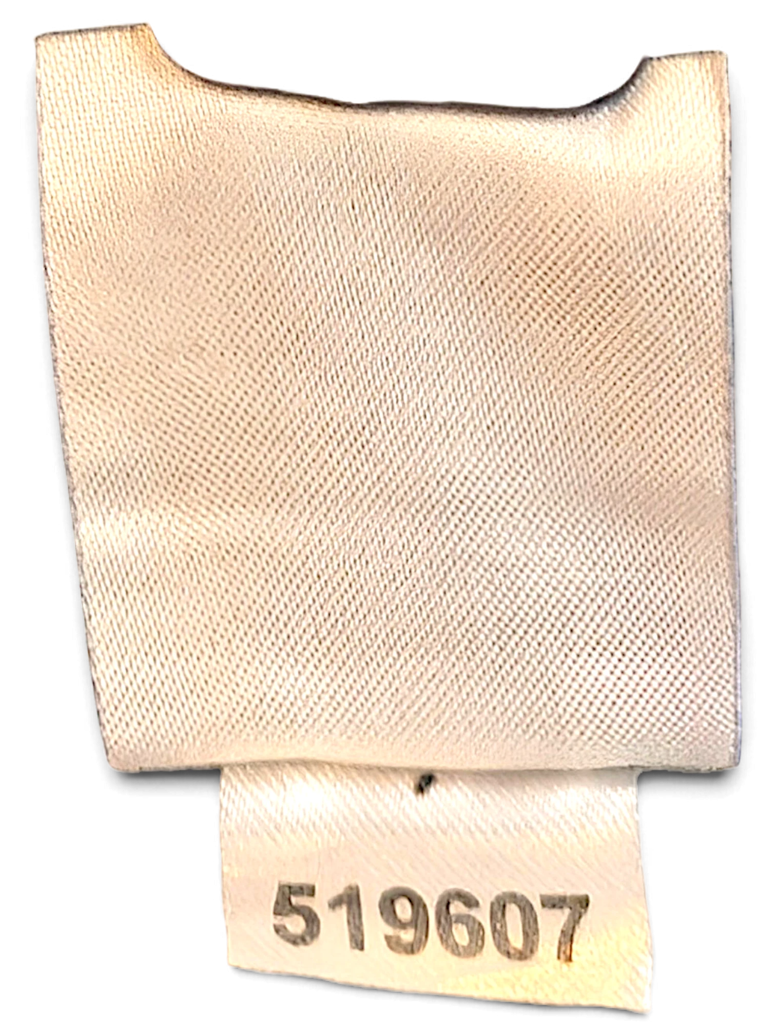 JAKE & IPI ASICS track pants garment care and identification label with serial number 519607