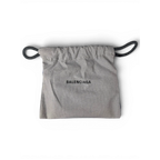 JAKE & IPI Balenciaga blue monogram baseball cap with a grey branded dust bag