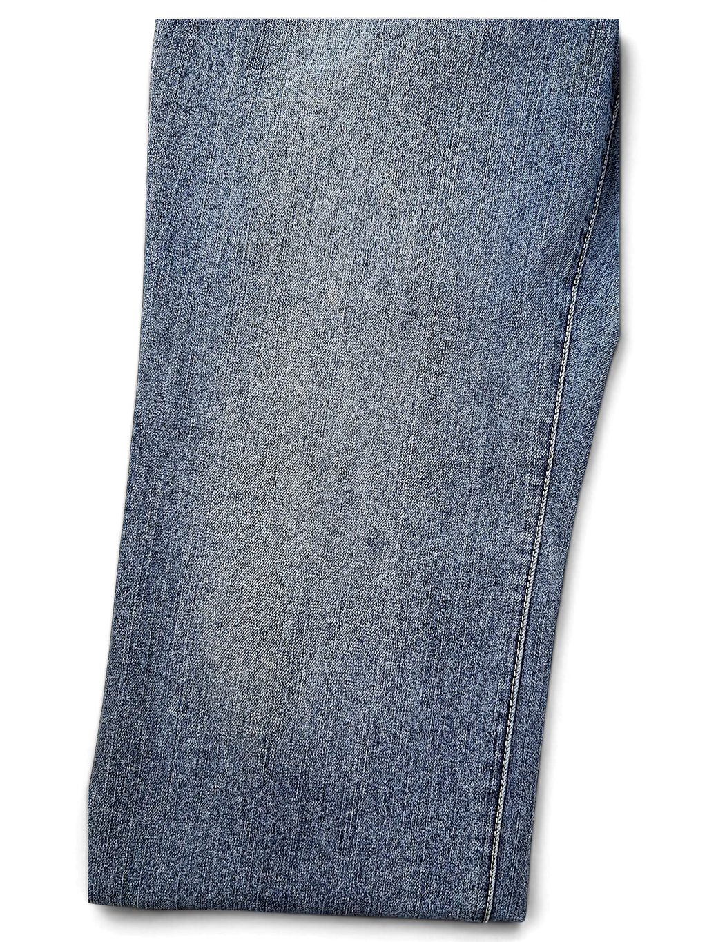 JAKE & IPI Additions by Chico's blue denim shorts fabric detail with light wash and contrast stitching