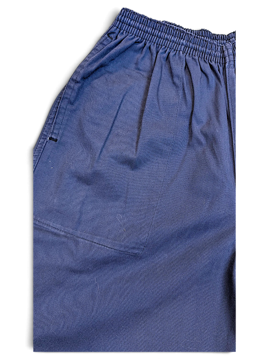 JAKE & IPI pre-owned Champion track pants in a relaxed fit with a faded blue finish and elasticated waistband.