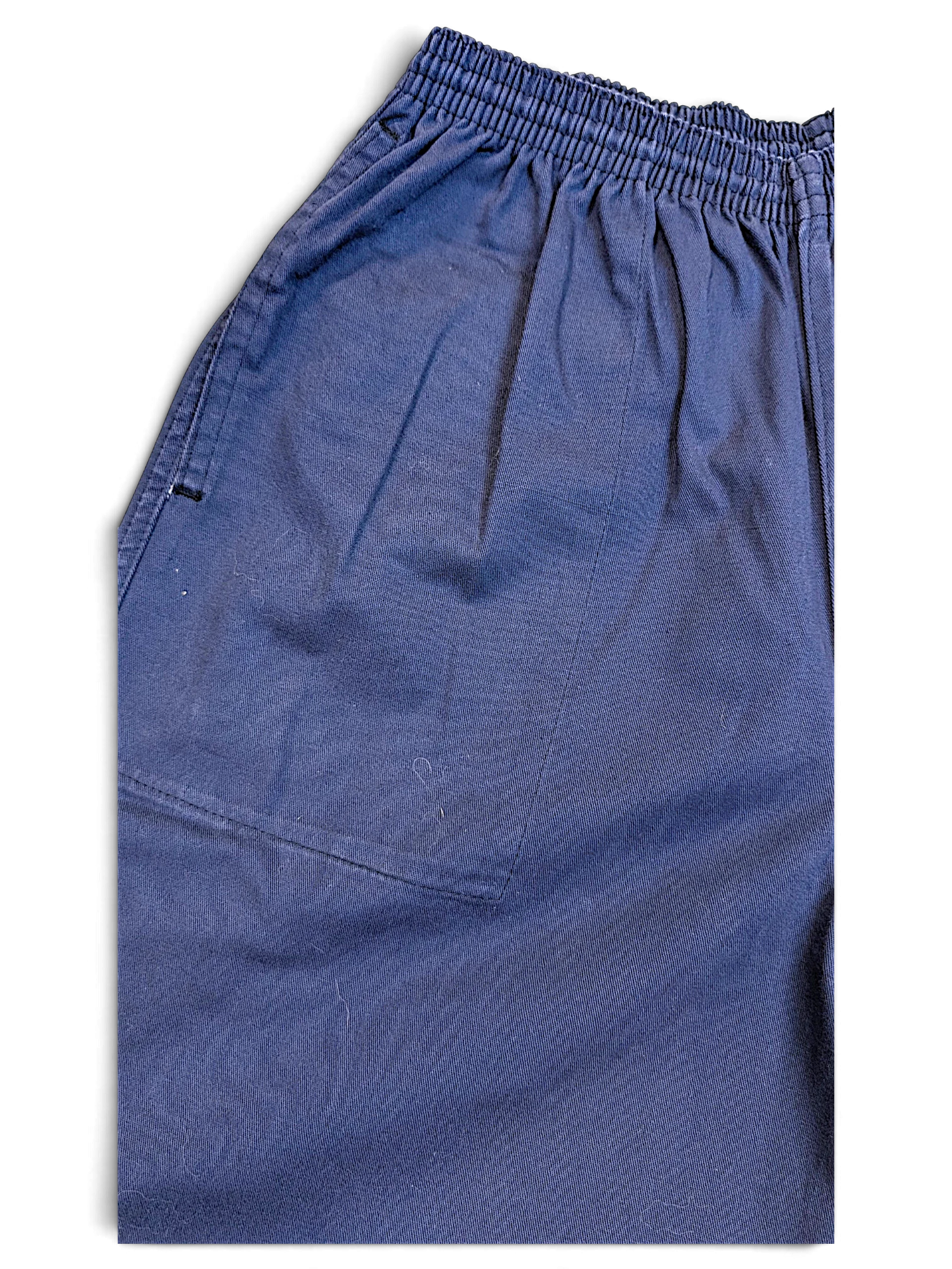 JAKE & IPI pre-owned Champion track pants in a relaxed fit with a faded blue finish and elasticated waistband.