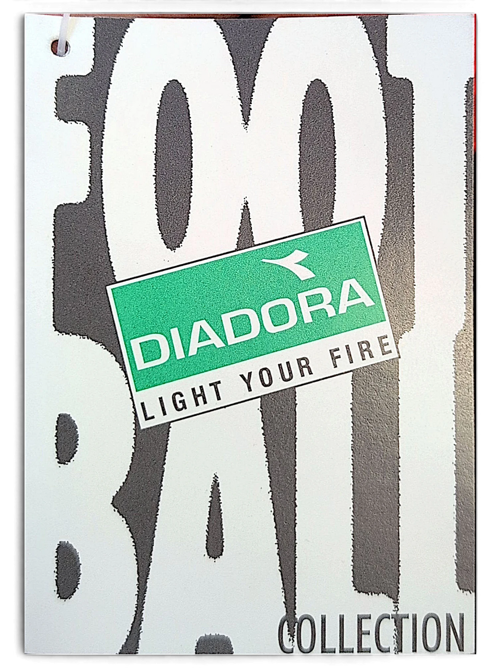 JAKE & IPI vintage Diadora Light Your Fire Football Collection hangtag