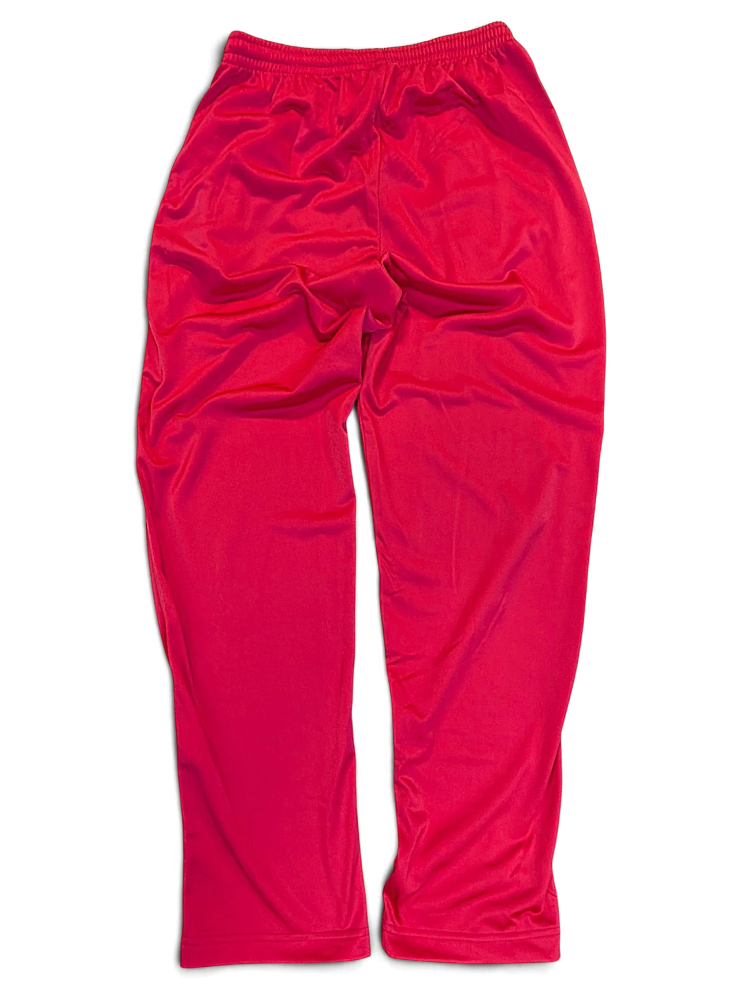 JAKE & IPI pre-owned Diadora pink polyester track pants with a relaxed fit and elasticated waistband.