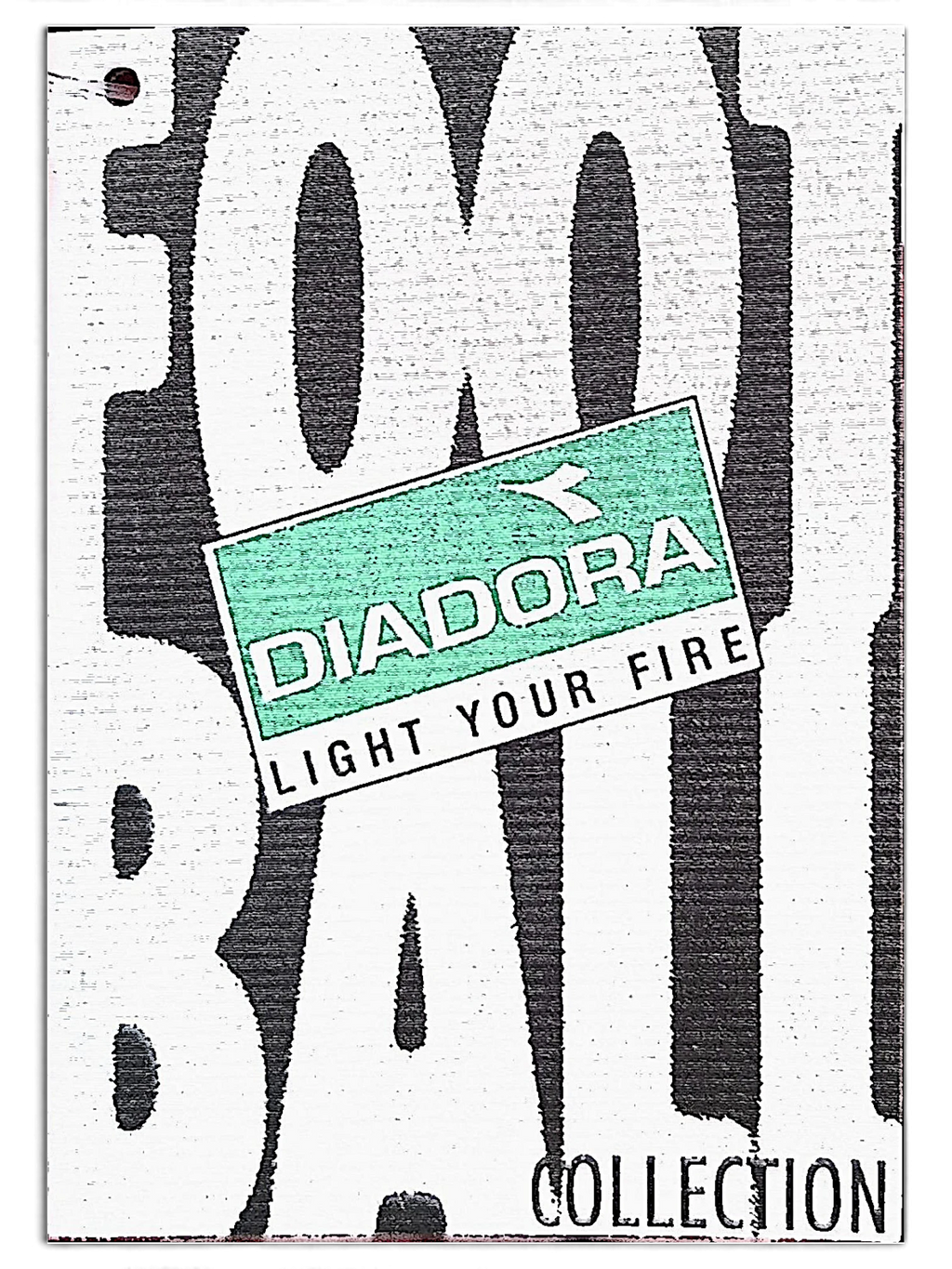 JAKE & IPI vintage Diadora Light Your Fire Football Collection hangtag