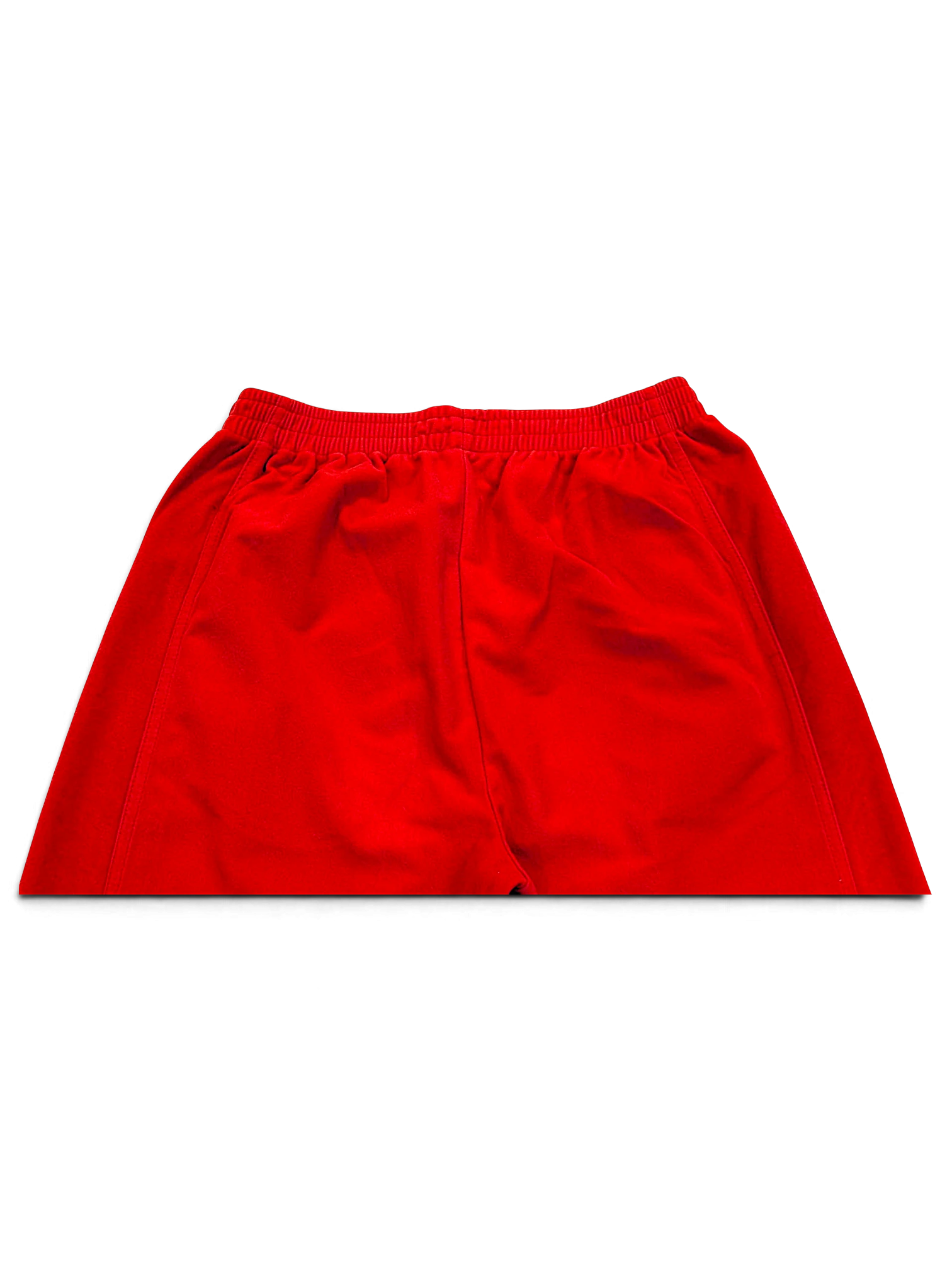 JAKE & IPI pre-owned red Diadora track pants with an elasticated waistband in a relaxed fit.