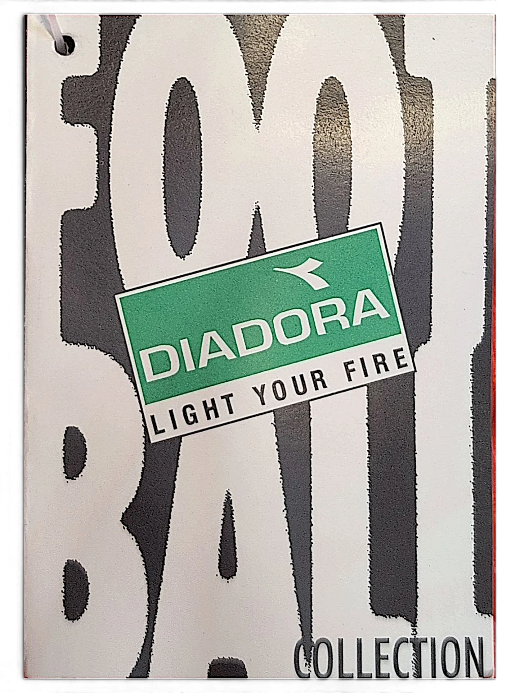 JAKE & IPI vintage Diadora Light Your Fire Football Collection hangtag