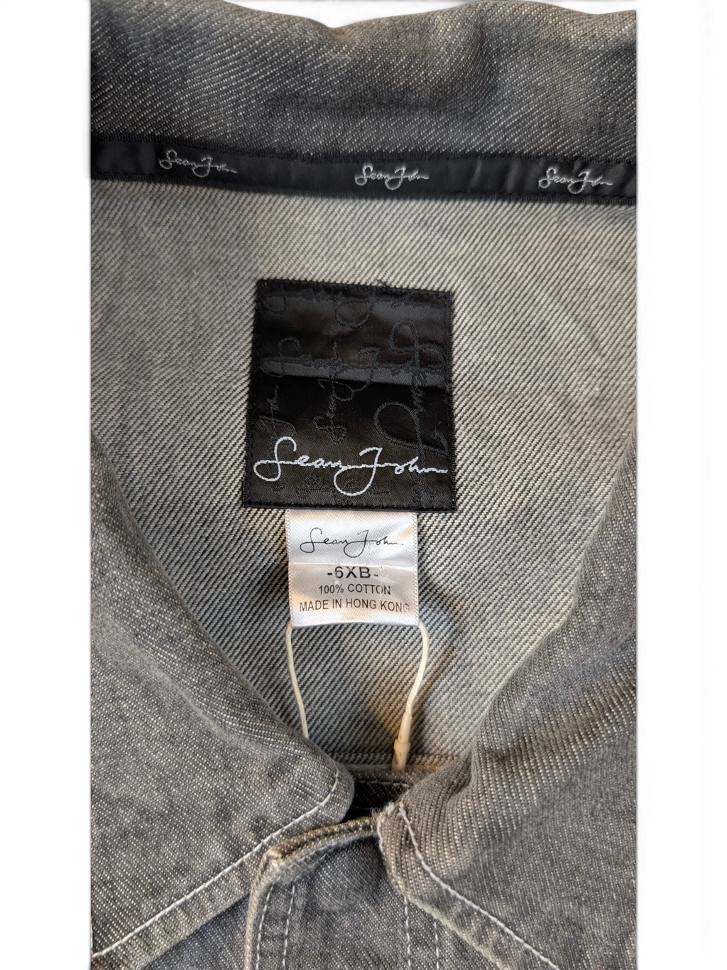 JAKE & IPI Diddy denim jacket in grey, made from 100% cotton.
