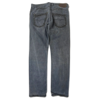 JAKE & IPI Diesel Krayer W32 blue denim jeans featuring a classic five-pocket construction and back view.