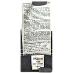 JAKE & IPI Diesel Krooley jeans interior care label and 100% cow leather application tag on dark blue denim