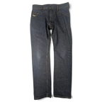 JAKE & IPI Diesel Krooley dark wash denim jeans with classic five-pocket construction and straight leg fit.