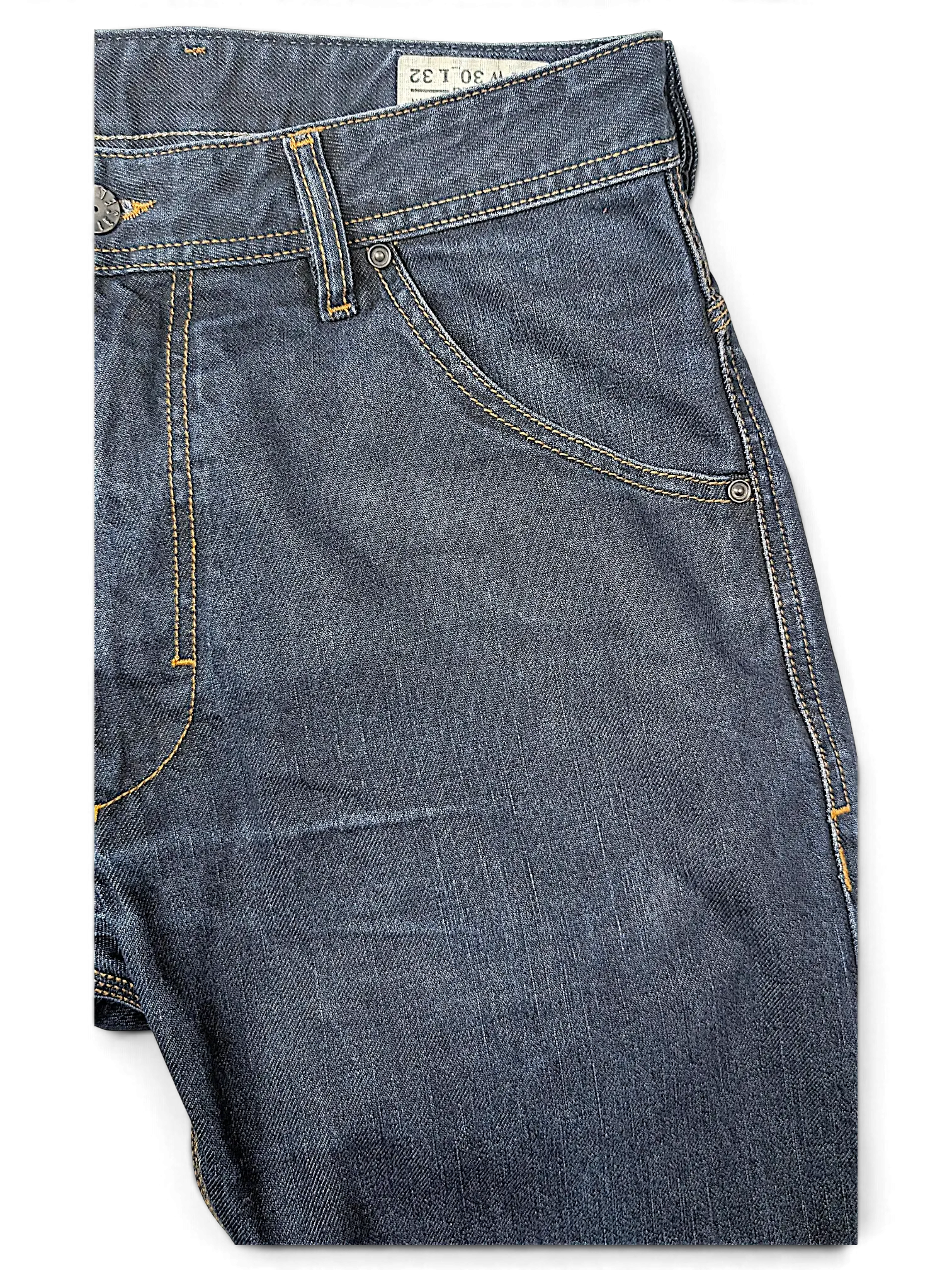 JAKE & IPI Diesel Krooley dark wash denim jeans with contrast stitching and classic five-pocket construction