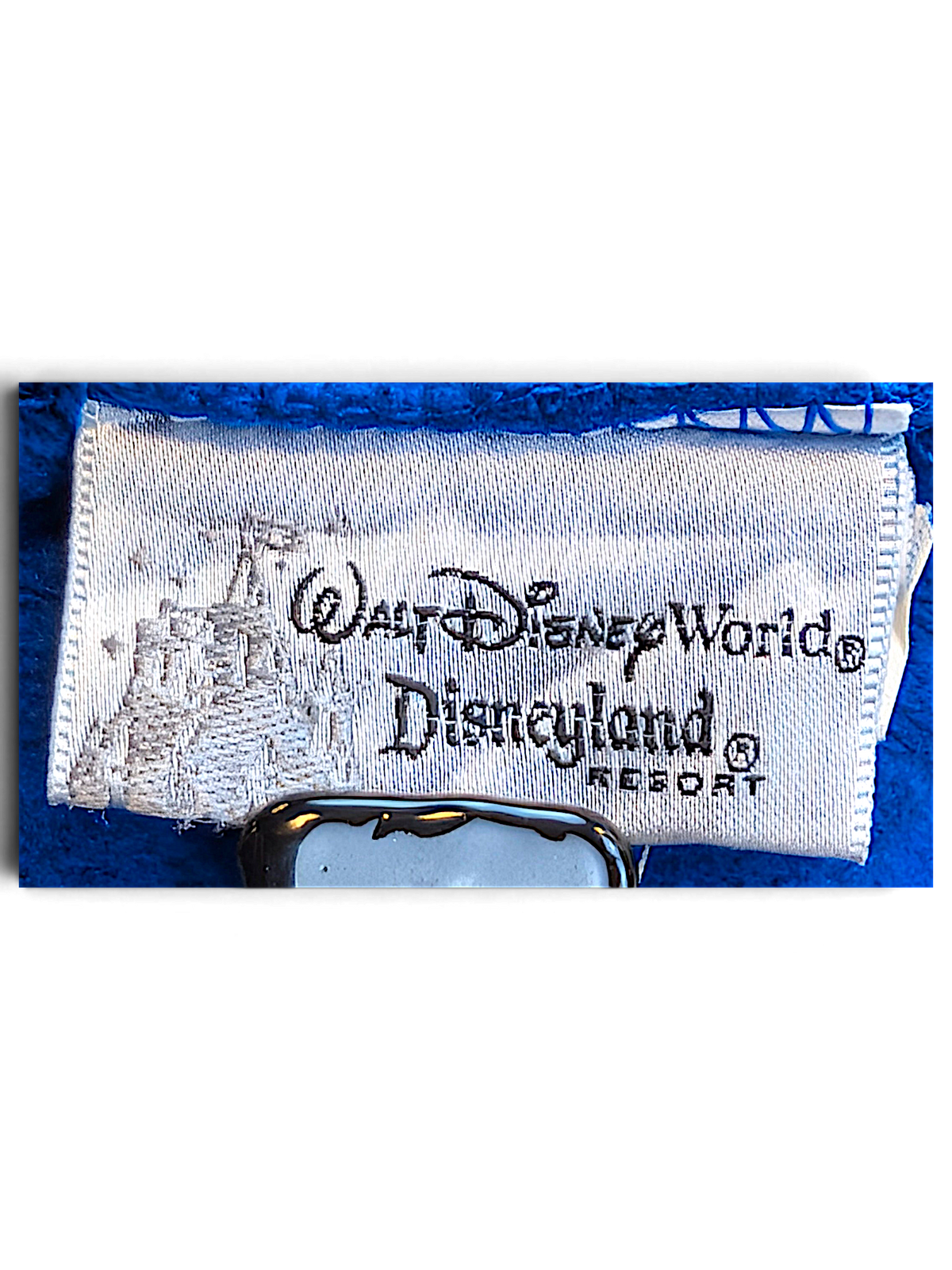 JAKE & IPI blue Donald Duck hoodie featuring a Walt Disney World and Disneyland Resort fabric neck label