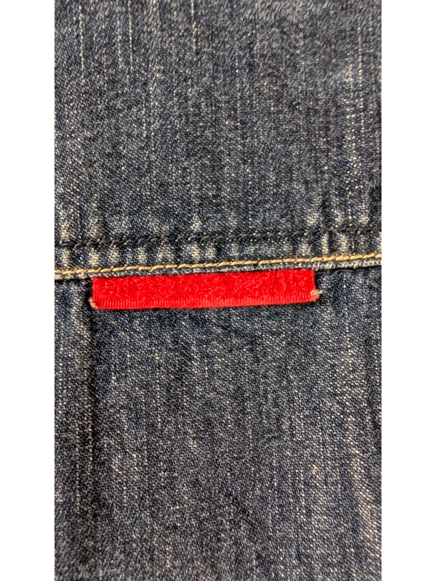 JAKE & IPI Ecko denim jacket with red accent tag