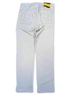 ESZ Denim by Essenza Grey Contrast-Stitch Jeans – Size 32 – product photo 2