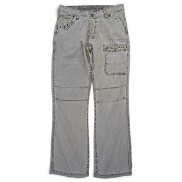 Okay Faded Green Cargo Trousers – W36 L32 / EU 52 – product photo 1