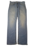 JAKE & IPI Levi's 514 light wash denim jeans with a classic five-pocket construction and straight leg fit.