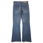 JAKE & IPI vintage Levi's 584 87 siniset farkut takaa, klassinen viisitaskurakenne