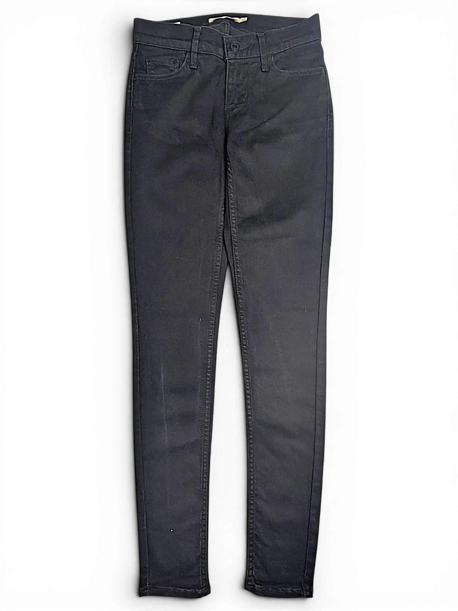 JAKE & IPI Levi's 710 super skinny jeans in black denim with a classic five-pocket design