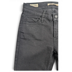 JAKE & IPI Levi's 710 super skinny -farkut hiilenharmaata denimiä klassisella viisitaskumallilla