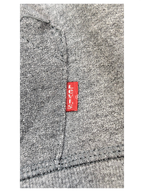JAKE & IPI Levi's hoodie featuring a grey heathered fabric and a signature red brand tab detail
