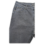 JAKE & IPI Miss Natalie MN Denim Division tummanharmaat farkut, kontrastitikkaukset ja etutaskujen niitit