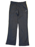 JAKE & IPI pre-owned navy Nike track pants with white side stripes and embroidered Swoosh logo