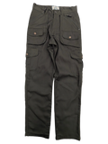 JAKE & IPI Ranger's Sport Cargo Pants in dark green, featuring multiple flap pockets with button closures and zippered pockets.