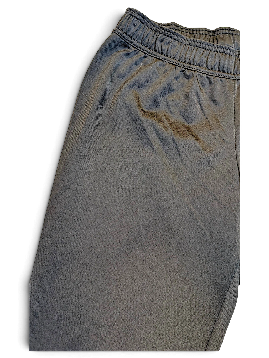 JAKE & IPI pre-owned black Reebok track pants with an elasticated waistband and tapered fit.