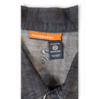 JAKE & IPI Rocawear tummapesuinen farkkutakki hillityllä kimalteella, koko 3XL, 100 % puuvillaa.