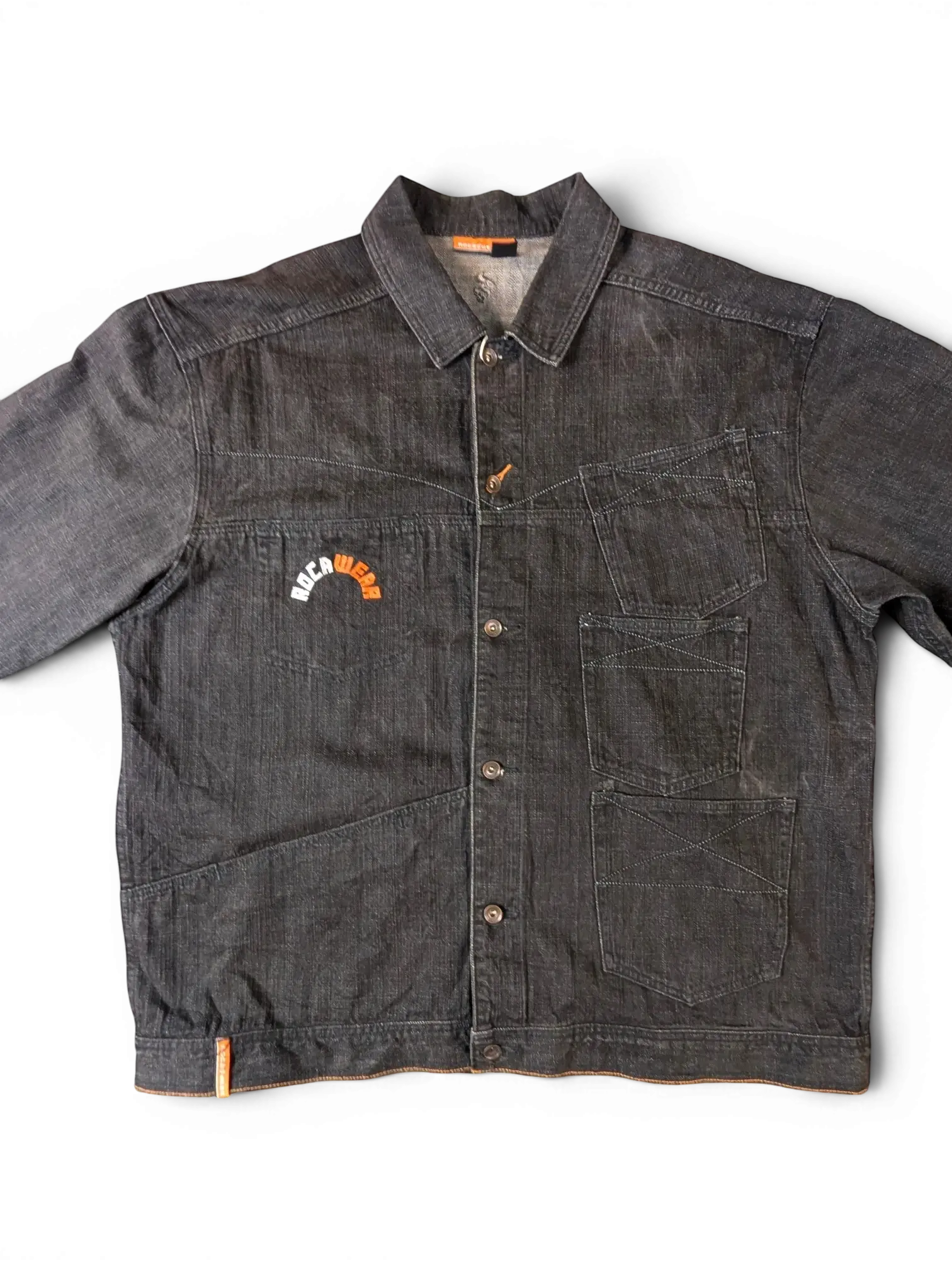 Rocawear Dark-Wash Denim Jacket