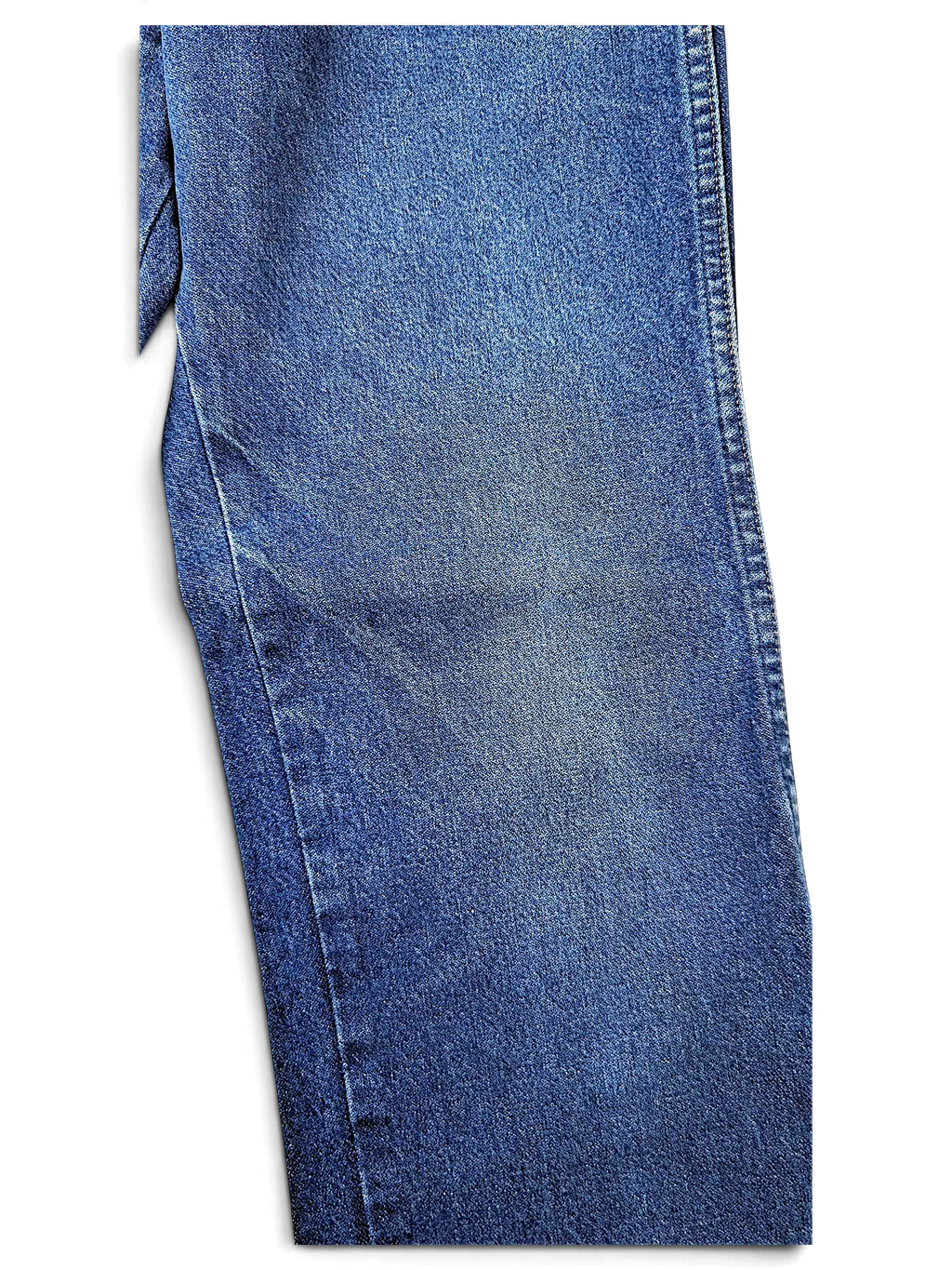 JAKE & IPI Wrangler 936PWD blue denim jeans with classic stitching and durable cotton fabric